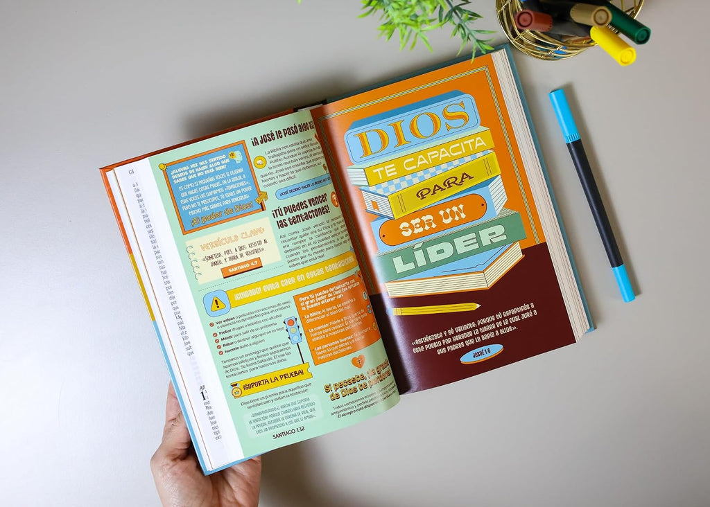 Biblia de Promesas para Niños RVR60 – Tapa Dura, Letra Grande 12,5 pt
