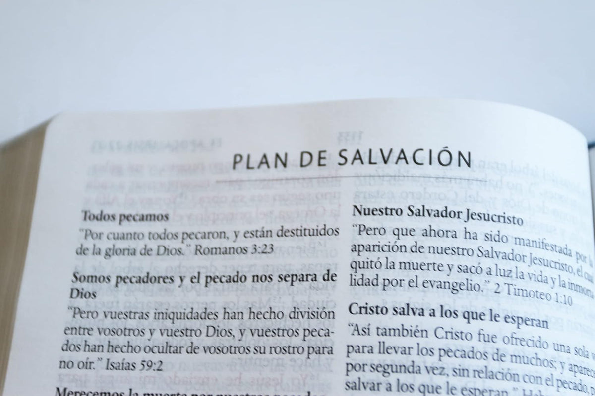 Biblia edicion NOMBRES DE DIOS . Letra grande, marron