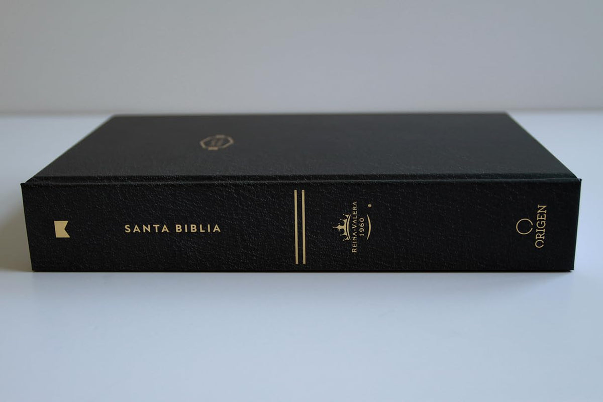 Biblia Reina-Valera 1960 – Para Regalos y Premios, Tapa Dura Negra con Índice