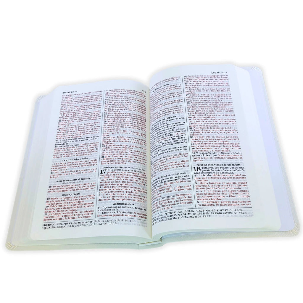 Biblia para Regalos y Premios RVR60 · Imitación Piel Blanca