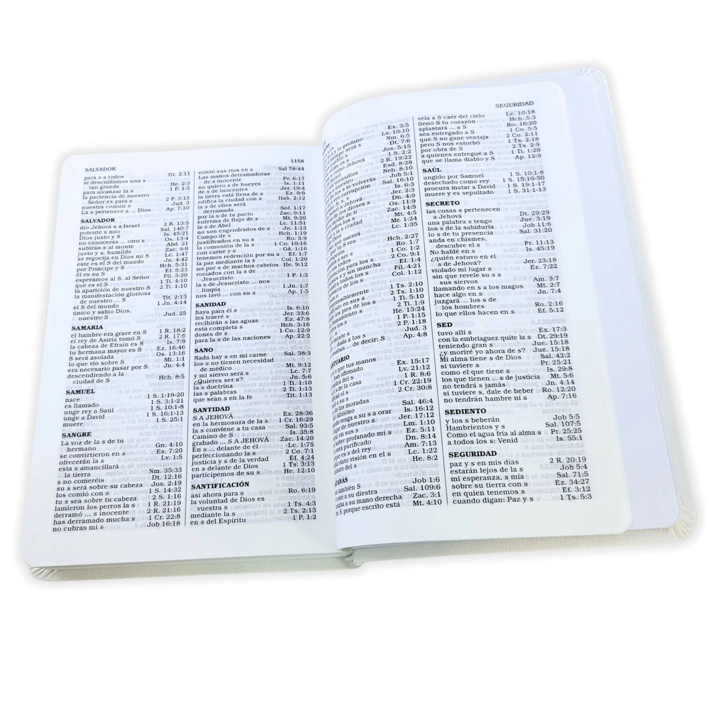 Biblia para Regalos y Premios RVR60 · Imitación Piel Blanca