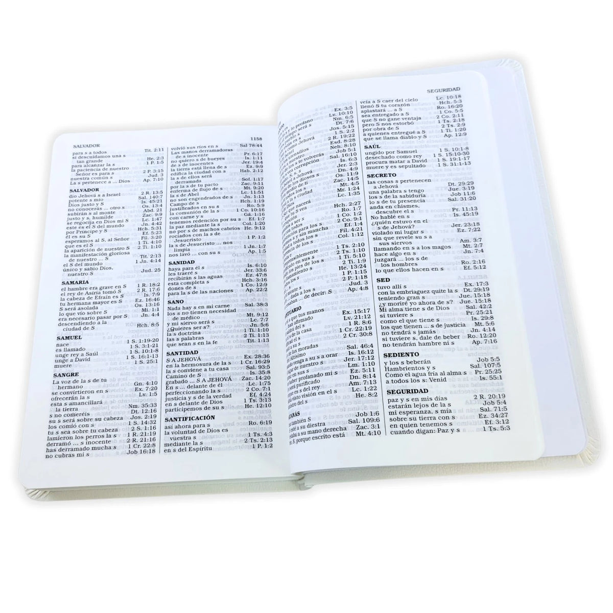 Biblia para Regalos y Premios RVR60 · Imitación Piel Blanca