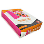 Biblia Reina-Valera 1960 – Compacta, Letra Grande, Fucsia Floral, Cremallera e Índice