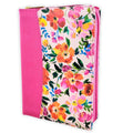 Biblia Reina-Valera 1960 – Compacta, Letra Grande, Fucsia Floral, Cremallera e Índice
