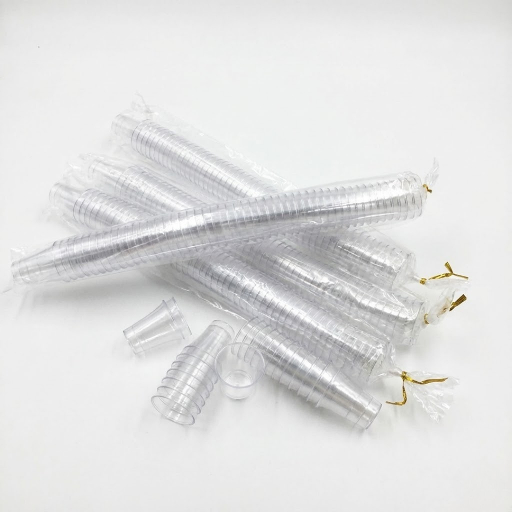 Vasos de plástico para la Santa Cena del Señor – 36 ml, paquete 1000 unidades