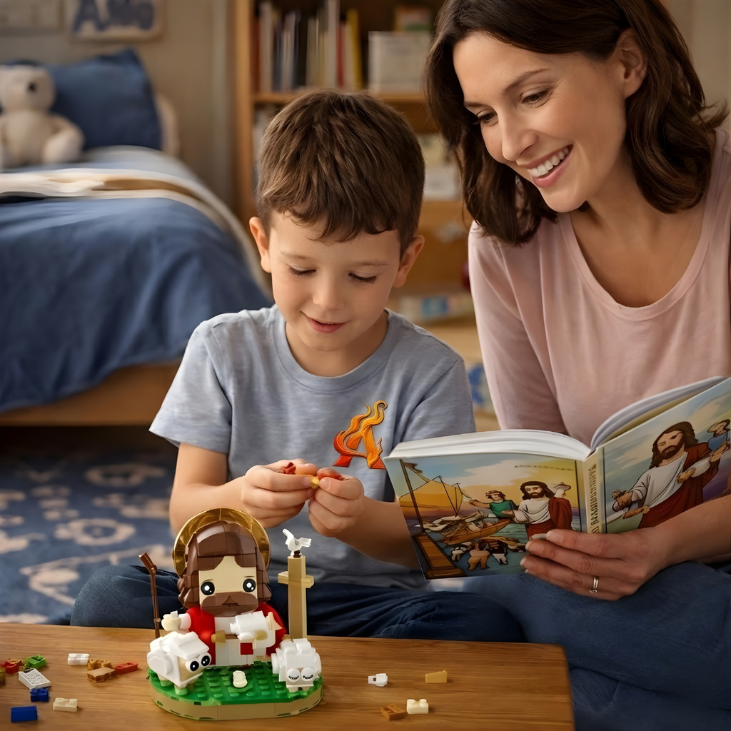 Bloques de Construcción "Jesús el Buen Pastor"