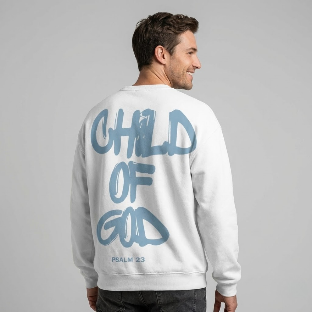 Sudadera Cristiana Child of God Salmo 23