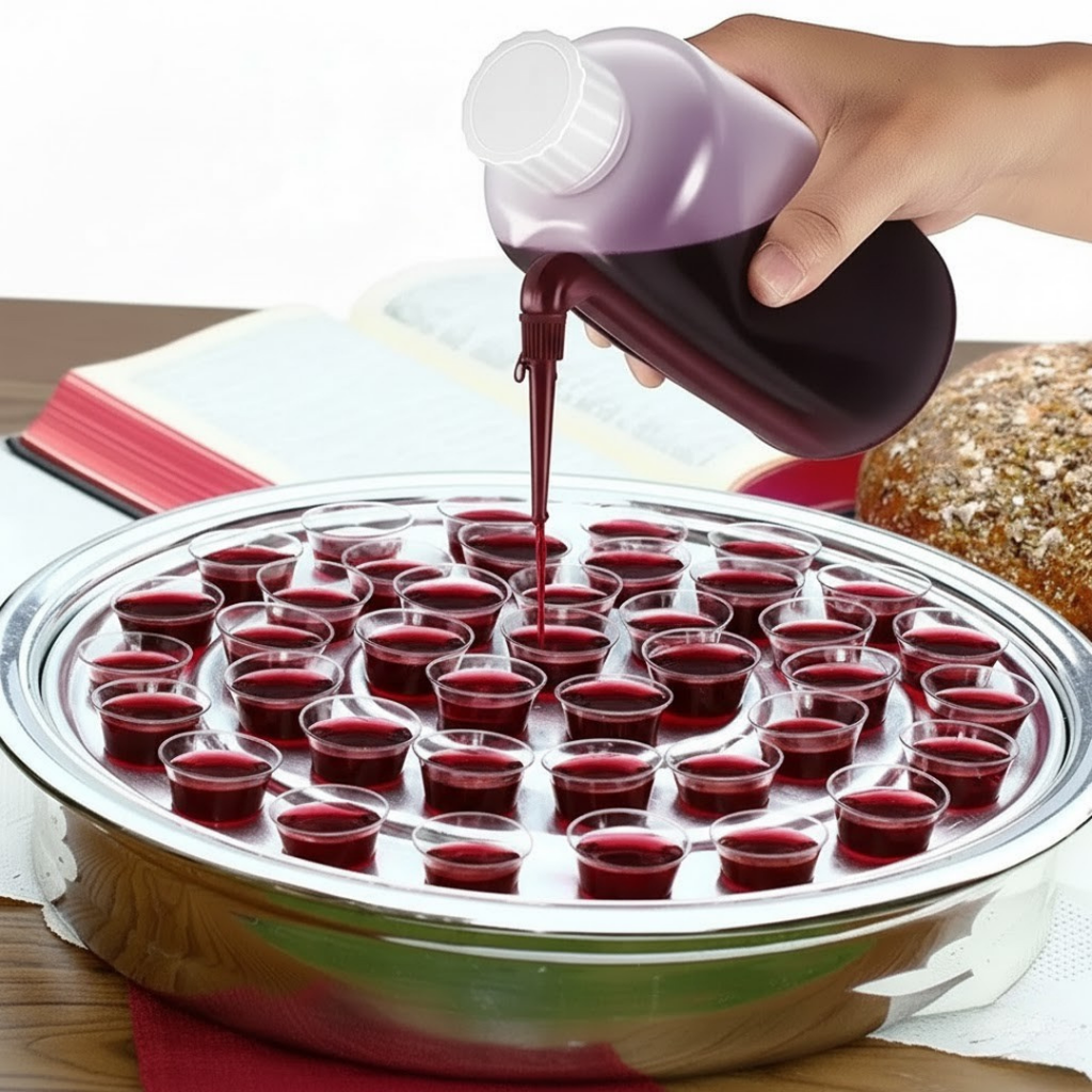 Set de 5 Dispensadores de Jugo para Santa Cena