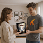 Kit de Construcción Crucifijo de Jesús Bloques Creativos