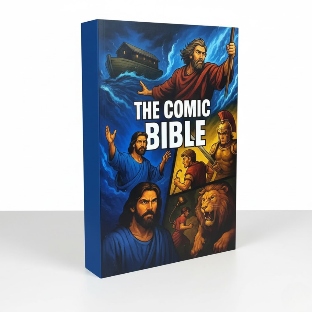The Comic Bible -Biblia en Cómic con Historias Ilustradas en Inglés