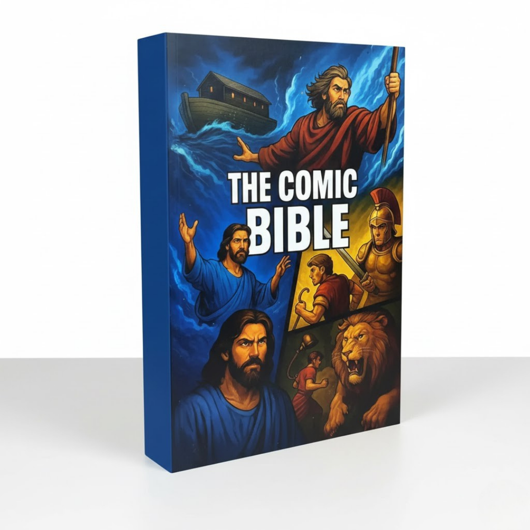 The Comic Bible -Biblia en Cómic con Historias Ilustradas en Inglés