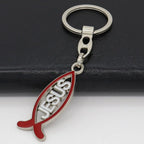 Llavero Pez Ichthys Jesús para Llaves y Coche