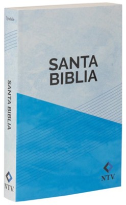 Pack 20/50/100  Biblia Nueva Traducción Viviente – Edición Semilla, Rústica Azul 9781496486608
