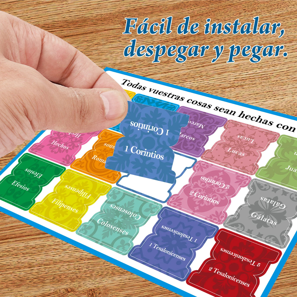 Pestañas para Biblia en Español 75 Piezas | Tienda Cristiana Adoracion