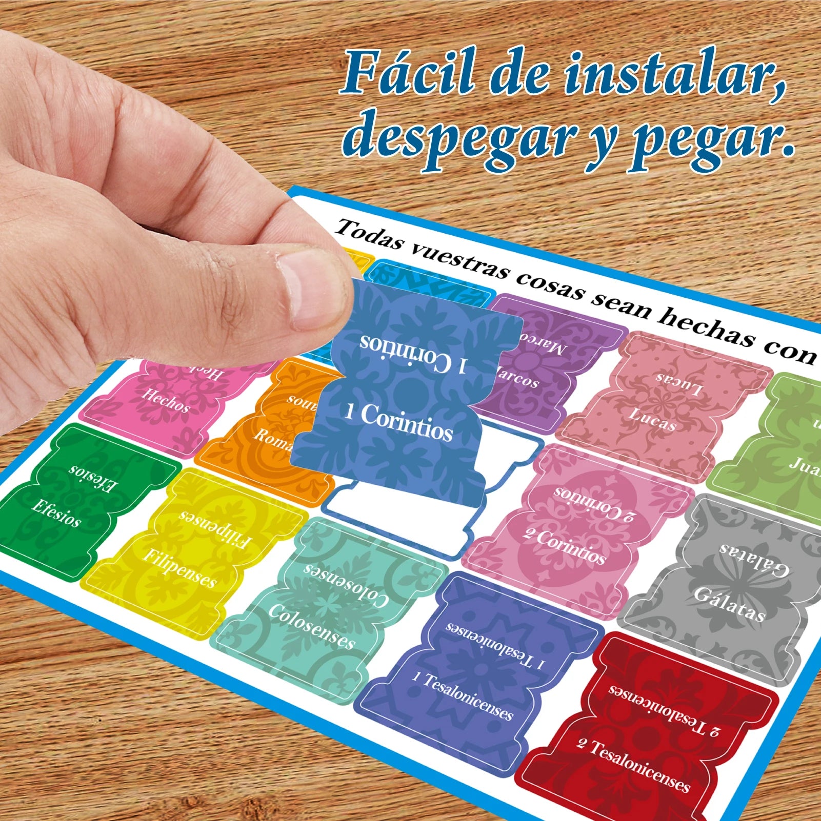 Pestañas para Biblia en Español 75 Piezas | Tienda Cristiana Adoracion