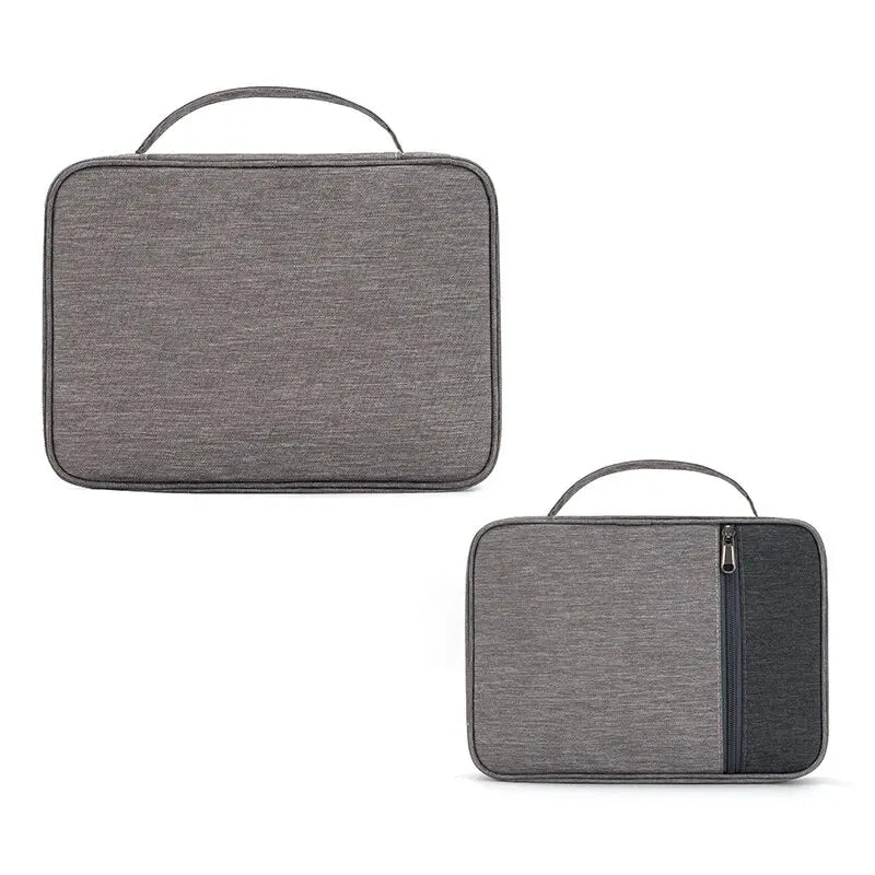 Funda para Biblia con Asa y Bolsillos Organizadores - Protector de Biblia de Poliéster