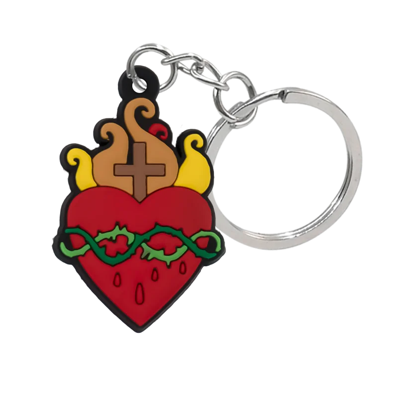 Llaveros cristianos de Silicona con Símbolos de Fe - Accesorios de Identidad Cristiana