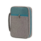 Funda para Biblia con Asa y Bolsillos Organizadores - Protector de Biblia de Poliéster