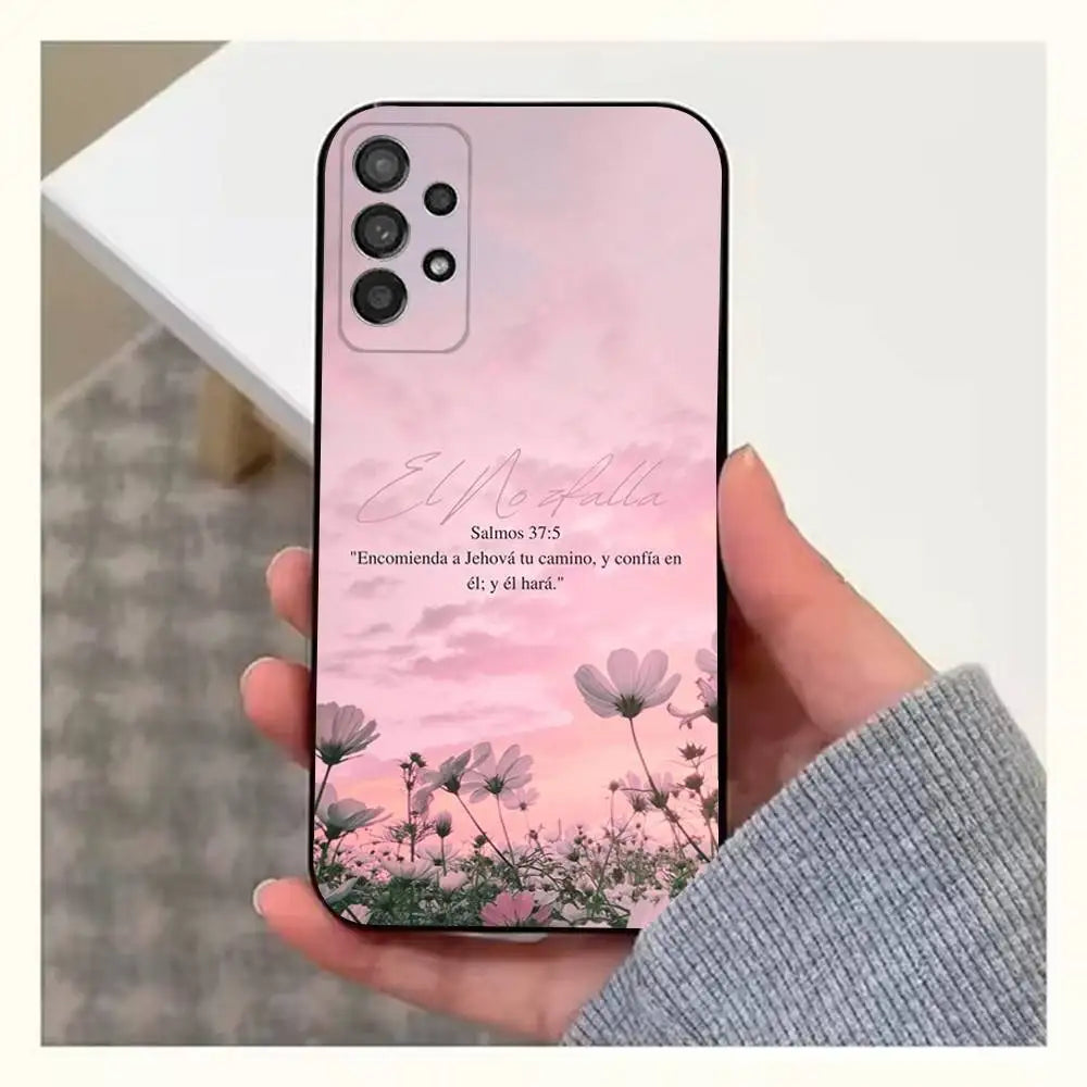 Colección de Fundas para Samsung con Versículos Bíblicos en Español