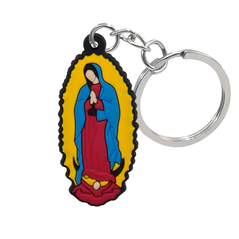 Llaveros cristianos de Silicona con Símbolos de Fe - Accesorios de Identidad Cristiana