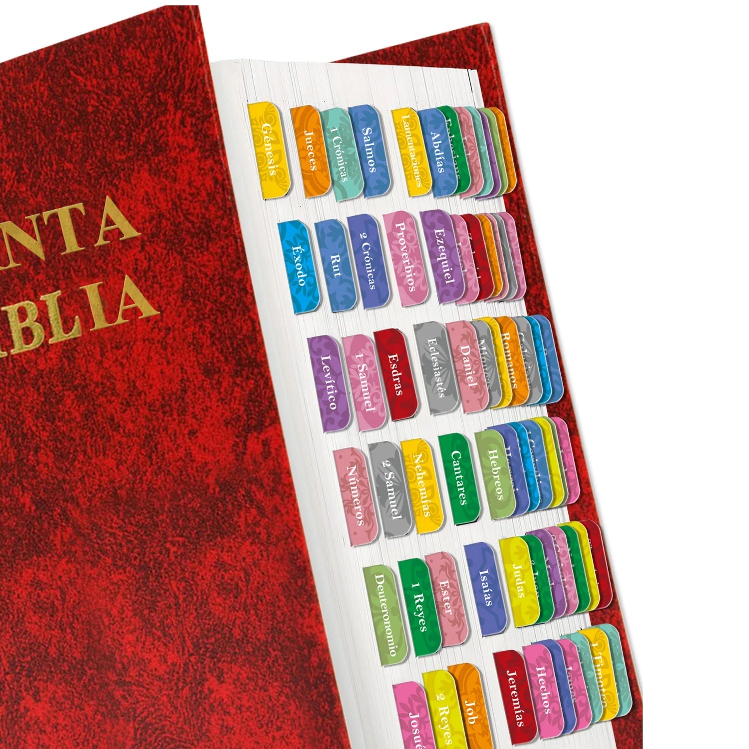 Pestañas para Biblia en Español 75 Piezas | Tienda Cristiana Adoracion