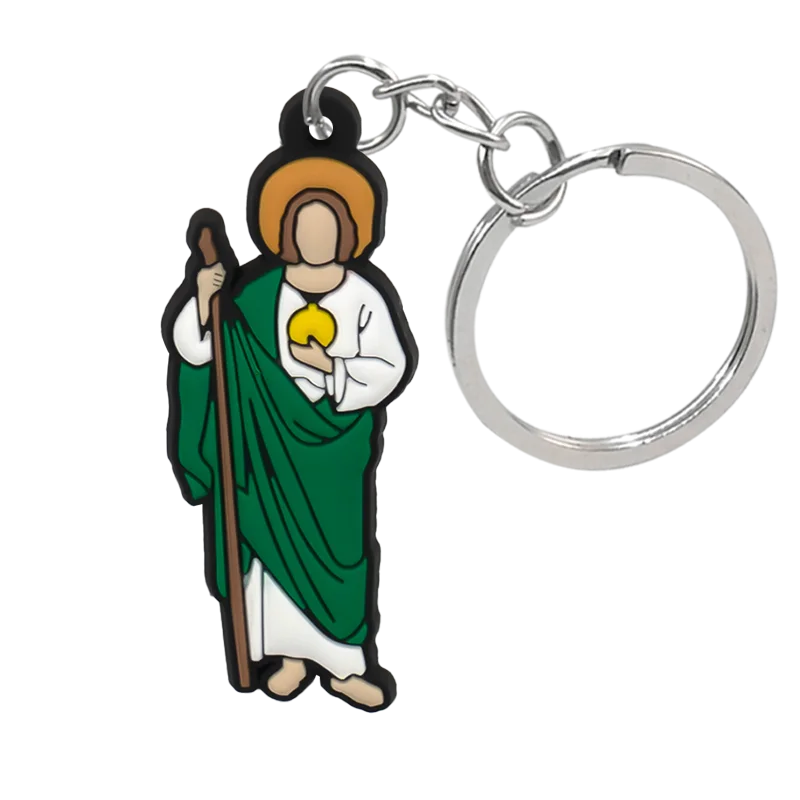 Llaveros cristianos de Silicona con Símbolos de Fe - Accesorios de Identidad Cristiana