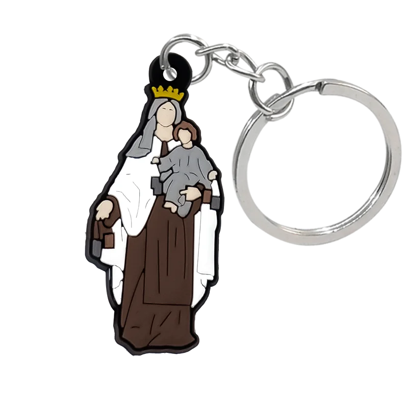 Llaveros cristianos de Silicona con Símbolos de Fe - Accesorios de Identidad Cristiana