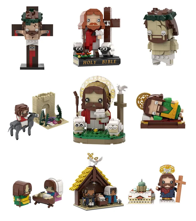 Bloques de Construcción  Jesús y Escenas Bíblicas