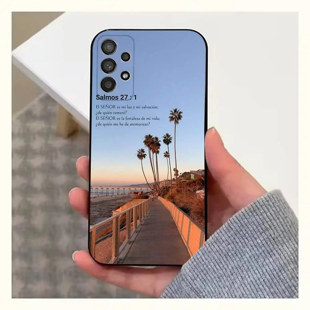 Colección de Fundas para Samsung con Versículos Bíblicos en Español