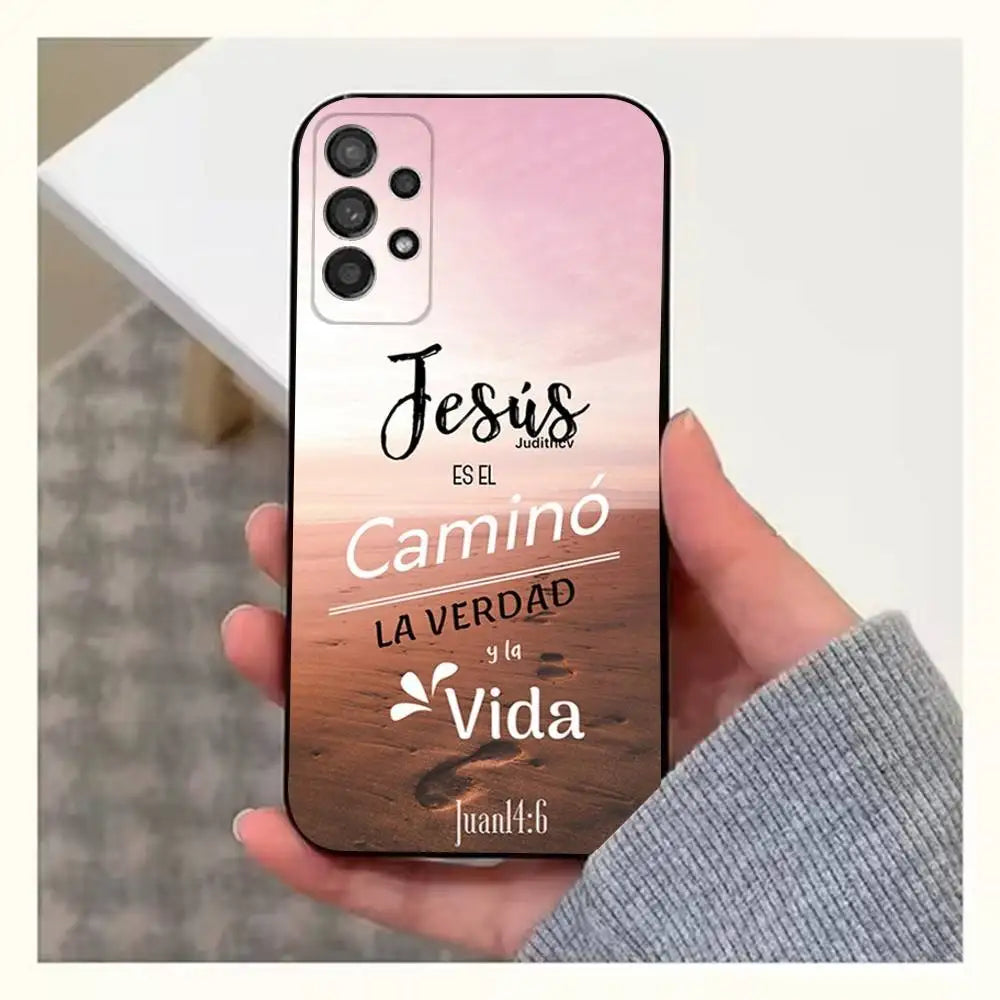 Colección de Fundas para Samsung con Versículos Bíblicos en Español