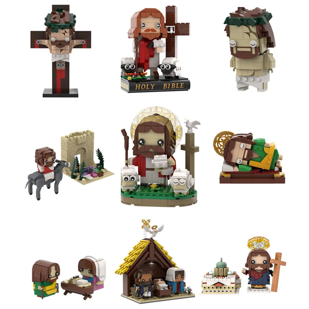 Bloques de Construcción  Jesús y Escenas Bíblicas