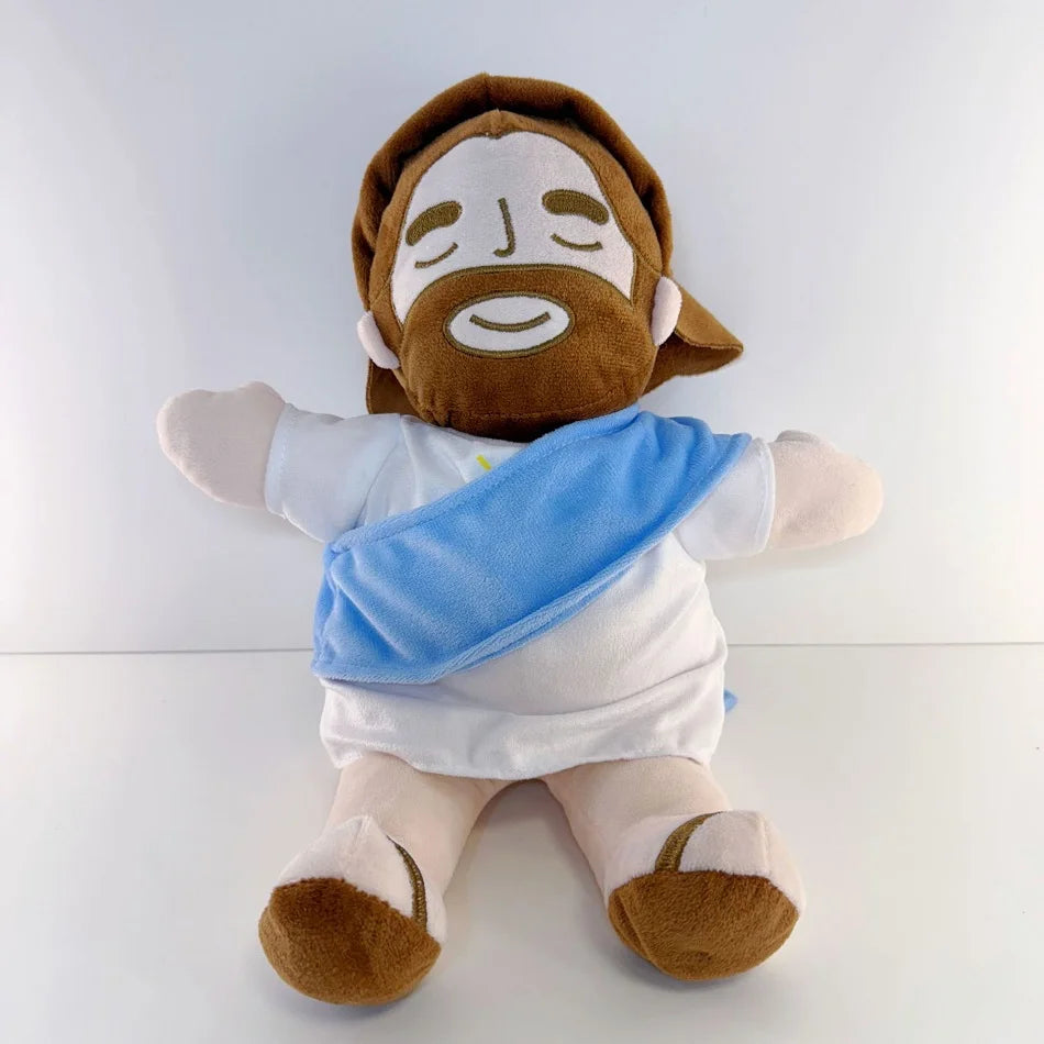 Peluche Cristiano Relajante con Función de Respiración y Luz