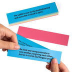 Tarro de Versículos Bíblicos con Caja de Regalo y Etiquetas de Colores