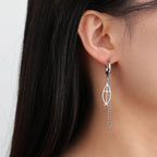 Varios Pendientes de Aro con Cadena y Pez Ichthys en Acero Inoxidable