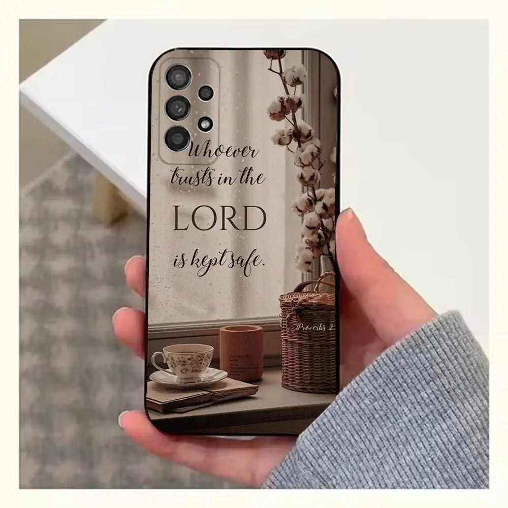 Colección de Fundas para Samsung con Versículos Bíblicos en Español