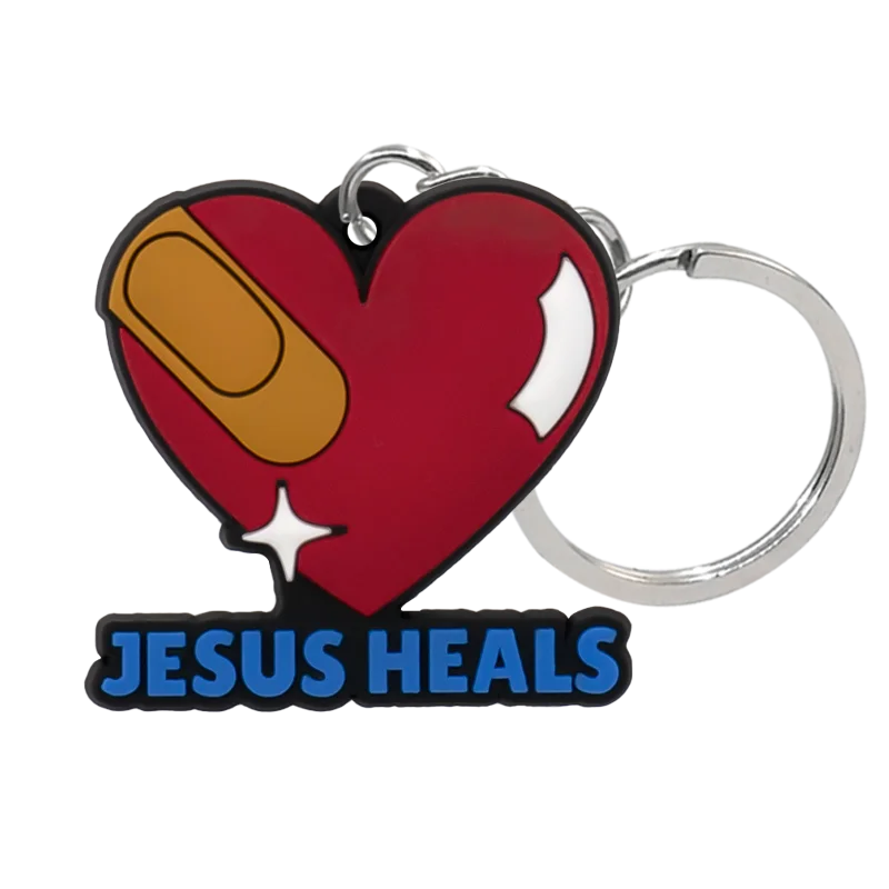 Llaveros cristianos de Silicona con Símbolos de Fe - Accesorios de Identidad Cristiana