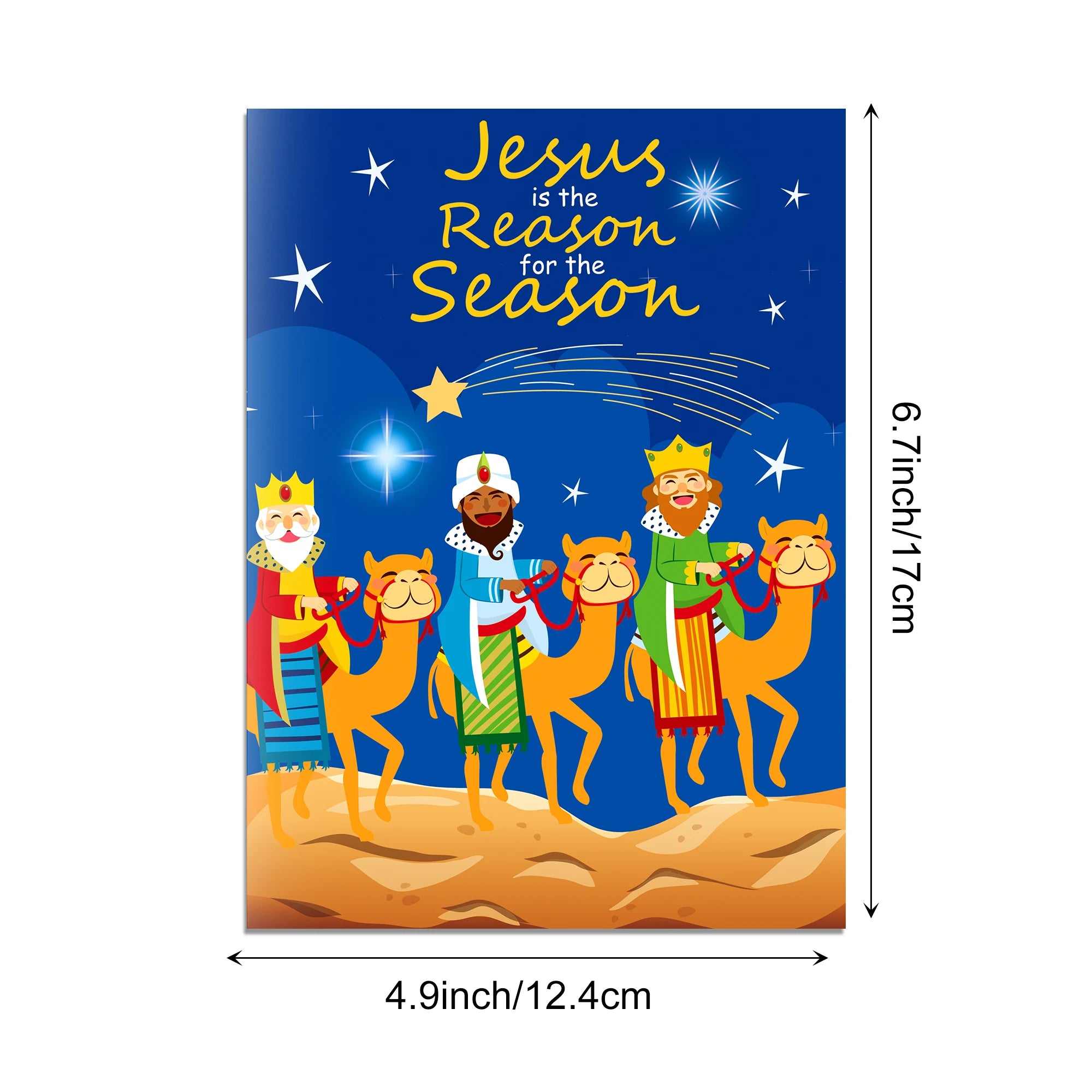 12 Librito de Colorear del Nacimiento de Jesús para Niños