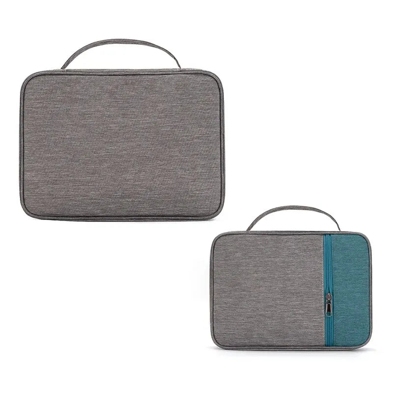 Funda para Biblia con Asa y Bolsillos Organizadores - Protector de Biblia de Poliéster