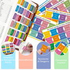 Pestañas para Biblia en Español 75 Piezas | Tienda Cristiana Adoracion