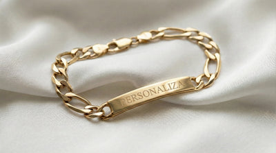 Pulsera de Identidad en PLATA de Ley - Personalizable