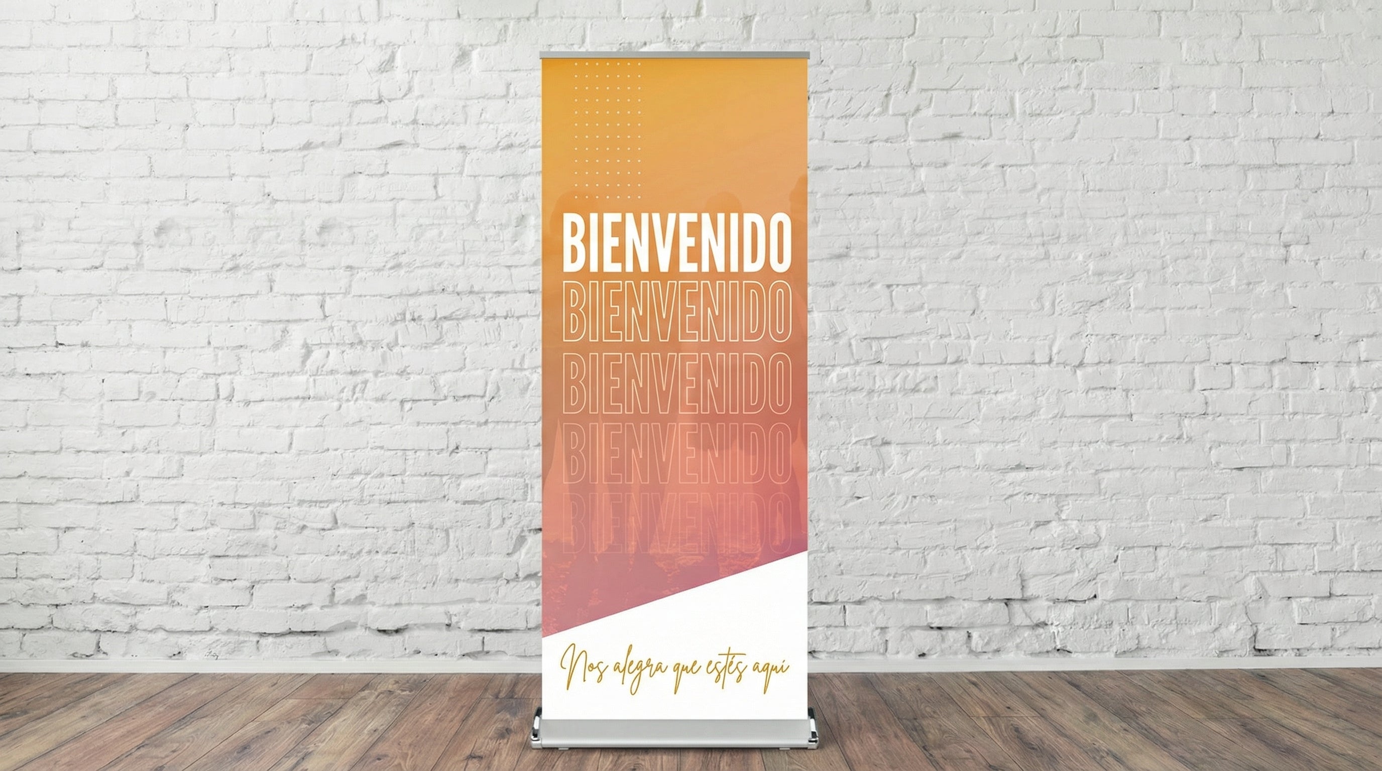 Roll Up "Mensaje de Bendición" - Personalizable