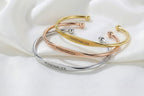 Brazalete de Eslabones Circulares Personalizable