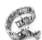 Pulsera de Acero de Titanio para Caballero Cristiano