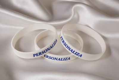 Pack 50 Brazaletes  en Silicona - Personalizable