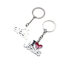 Llavero Cristiano de Metal I Love Jesus