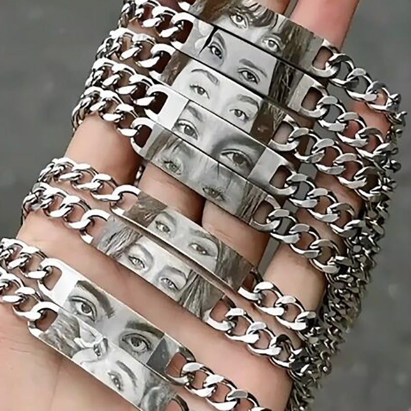 Pulsera  Personalizada con Grabado Láser