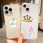 Set de 50 Pegatinas Cristianas con Mensajes de Jesús