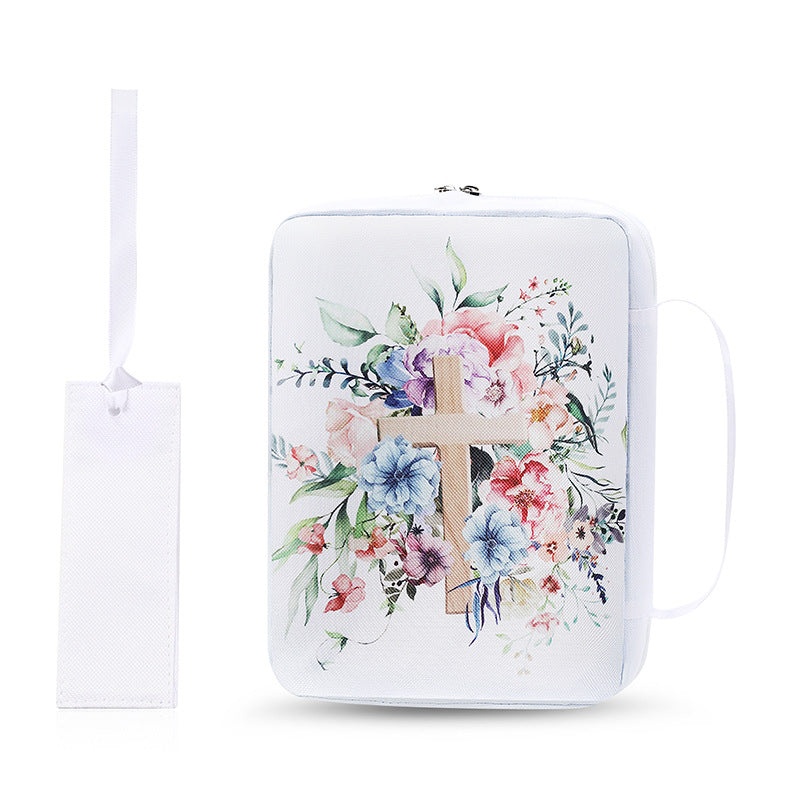 Funda de Gran Capacidad para Biblia con Marcapáginas a Juego