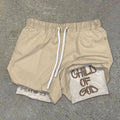 Pantalones Cortos cristianos de Doble Capa ''Child of God''