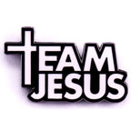 Broche  Cristiano Team Jesus de Aleación Esmaltada
